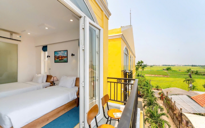 Bán Villa 12 phòng view cánh đồng lúa cực chill Hội An, Đà Nẵng