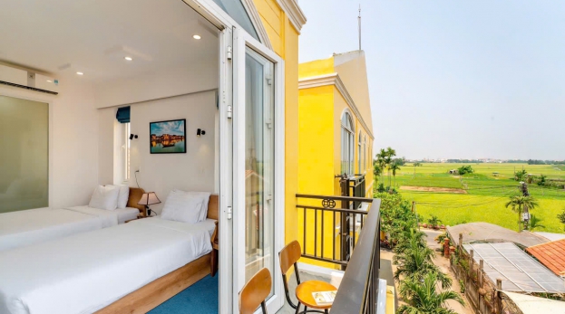 Bán Villa 12 phòng view cánh đồng lúa cực chill Hội An, Đà Nẵng