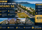 NHANH TAY SỞ HỮU 3 LÔ ĐẤT LIỀN KỀ, 3 MẶT TIỀN VIEW BIỂN ĐƯỜNG HOÀNG SA, ĐÀ NẴNG